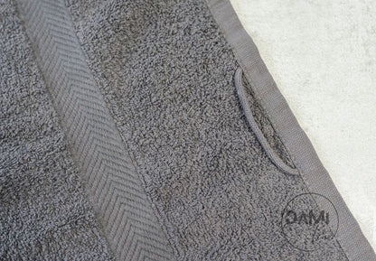 Personalised with initials -max 3 letters- embroidered bath towel 70x130cm