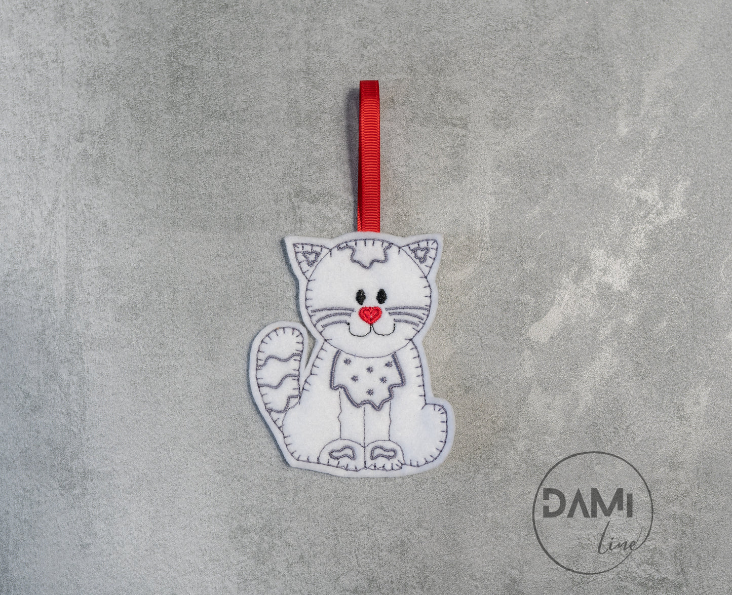 Cat personalised Christmas Decoration