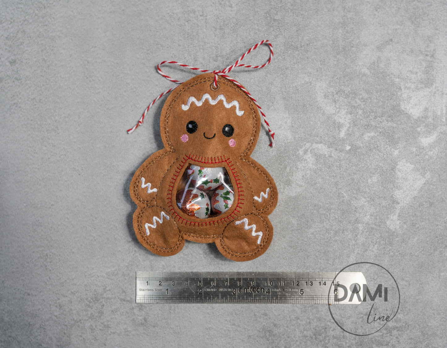 Gingerbread Man Treat Bag