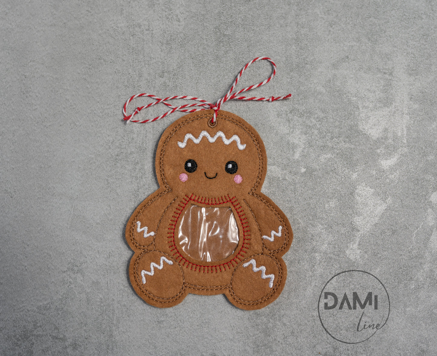 Gingerbread Man Treat Bag