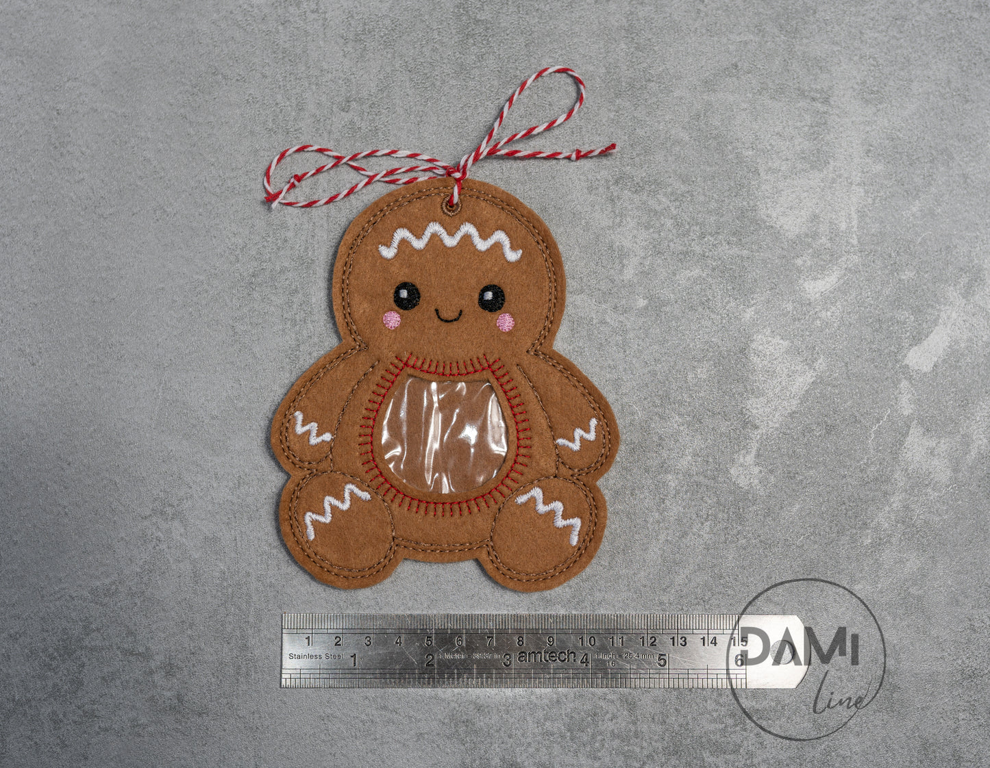 Gingerbread Man Treat Bag