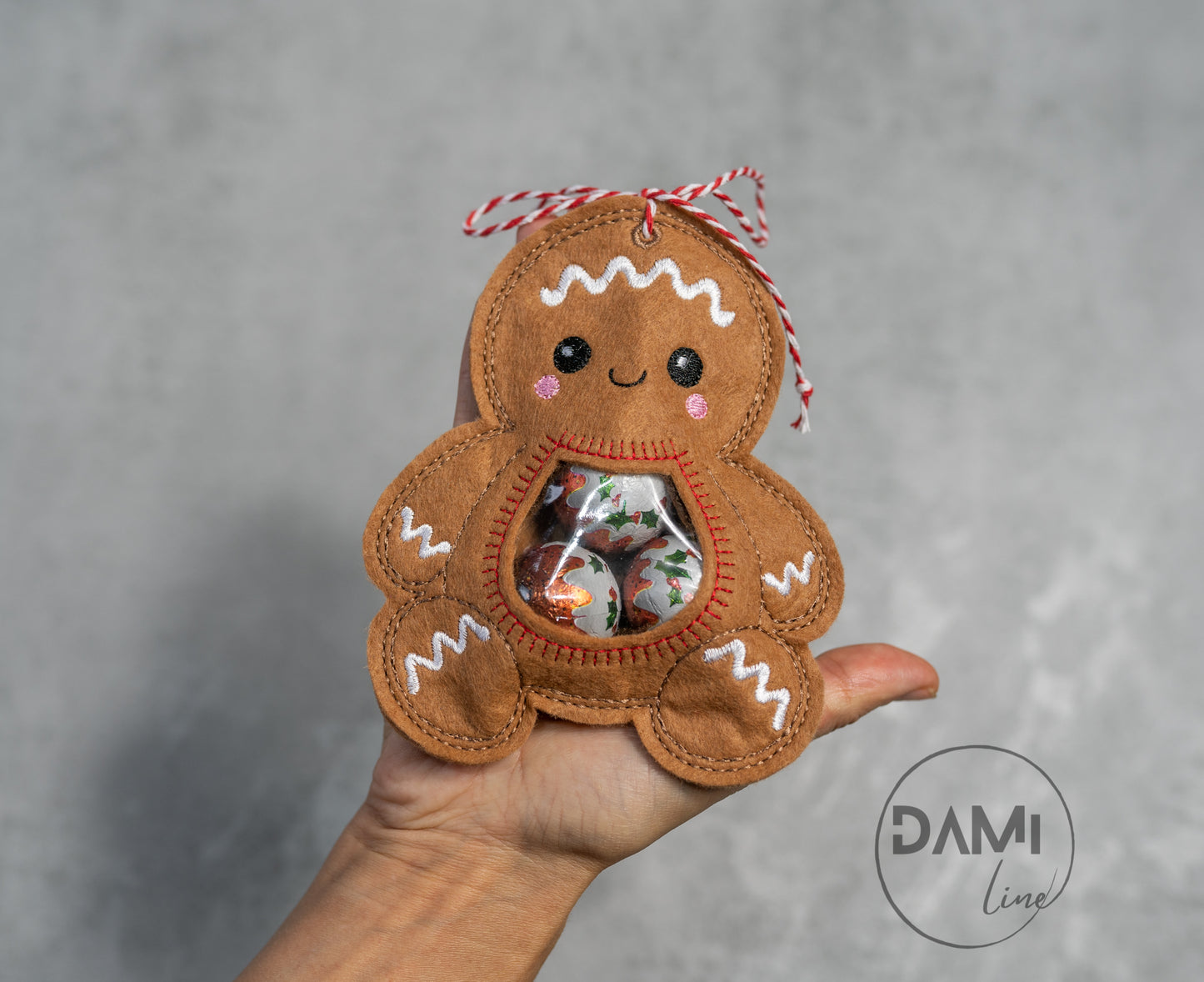 Gingerbread Man Treat Bag