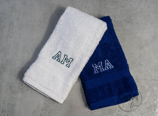 Personalised gym towel for fitness, running | Sweat towel | Workout towel | Gift for him | Gift for her | Embroidered sports towel 60x40 cm