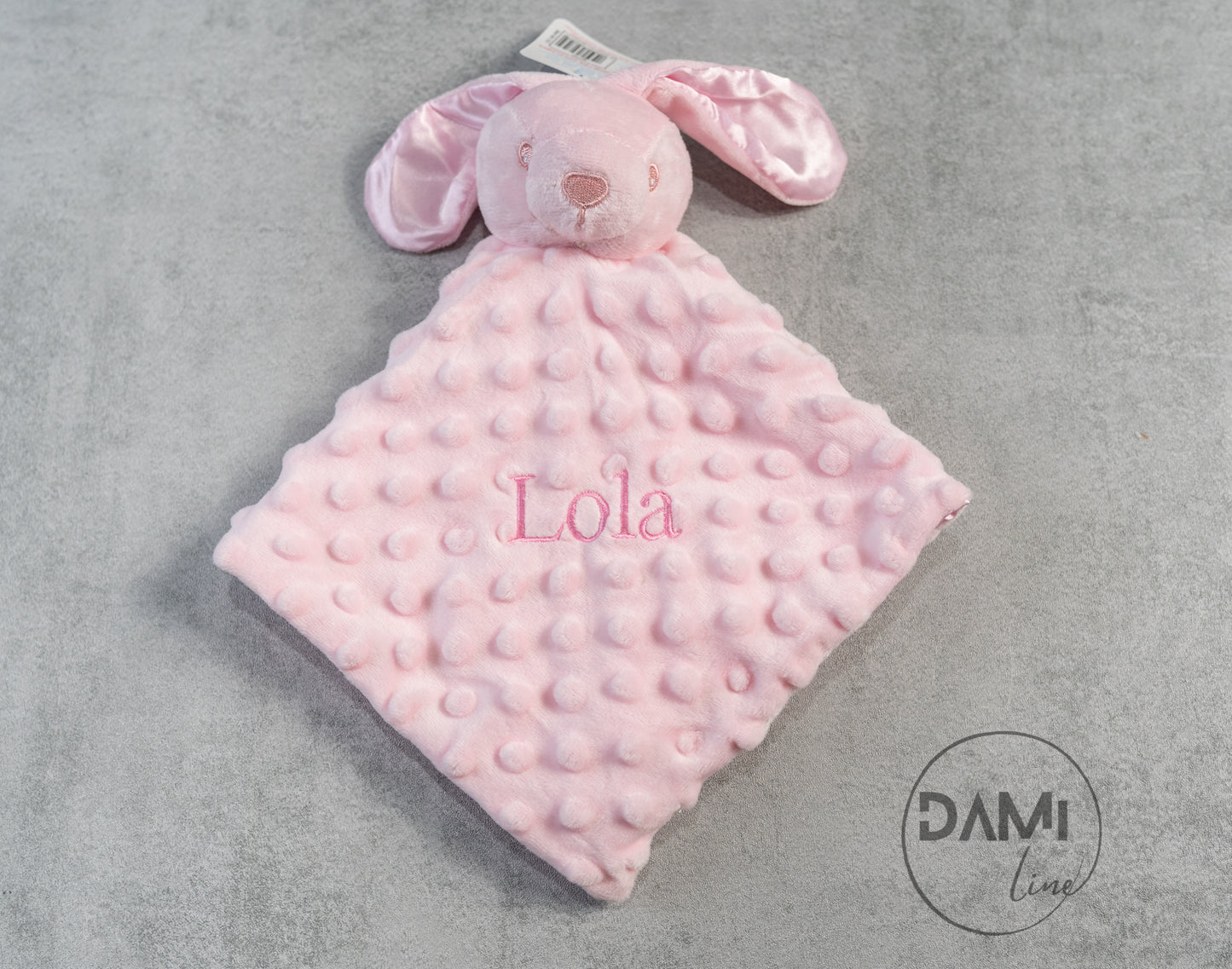 Personalised bunny comforter