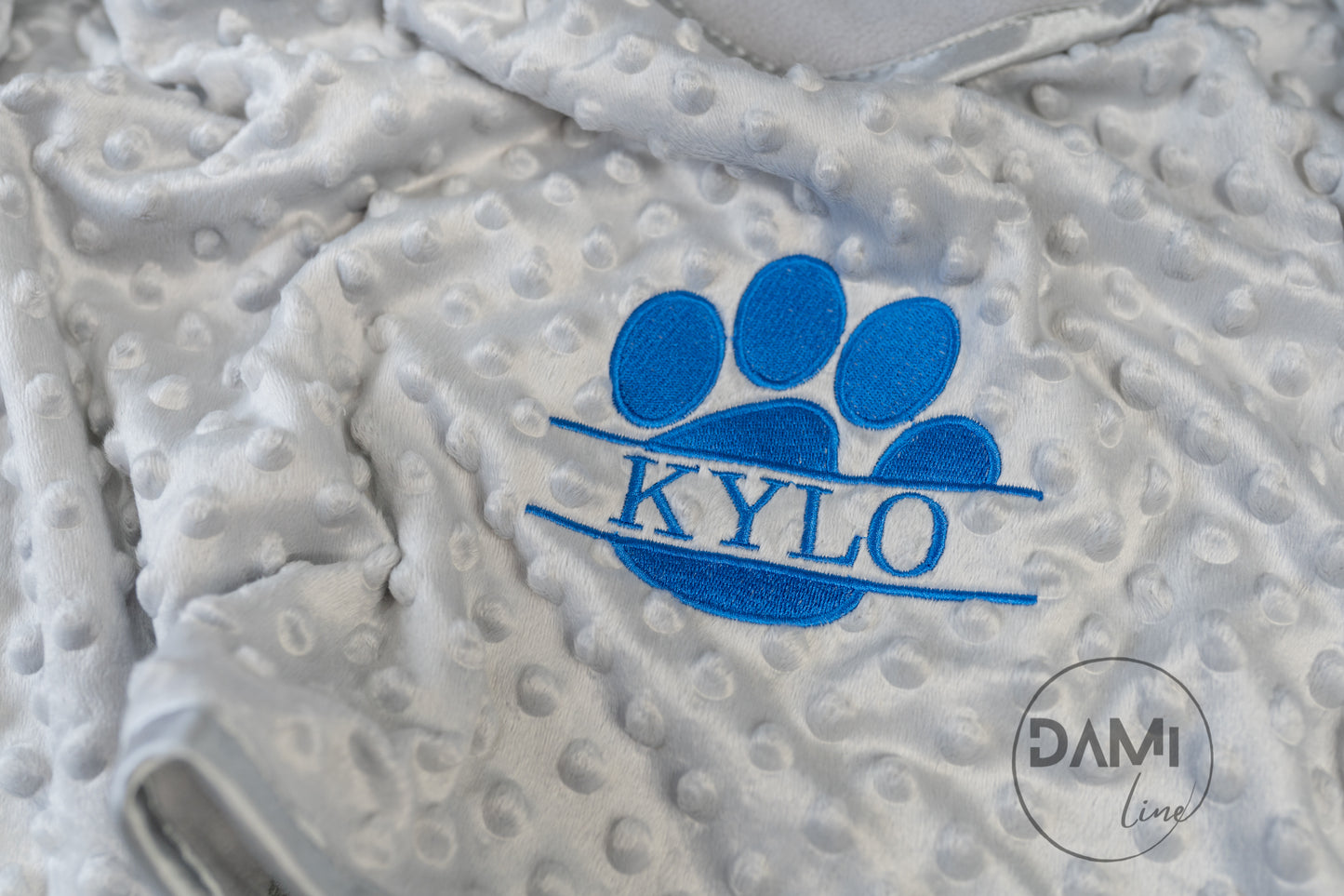 Personalised dog | cat | puppy | kitten bubble blanket, pet blanket