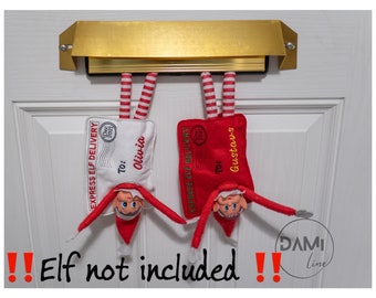 Personalised Elf arrival envelope or elf return: NORTH POLE envelope