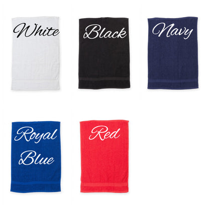 Personalised gym towel | Sweat towel | Workout towel | 60x40 cm
