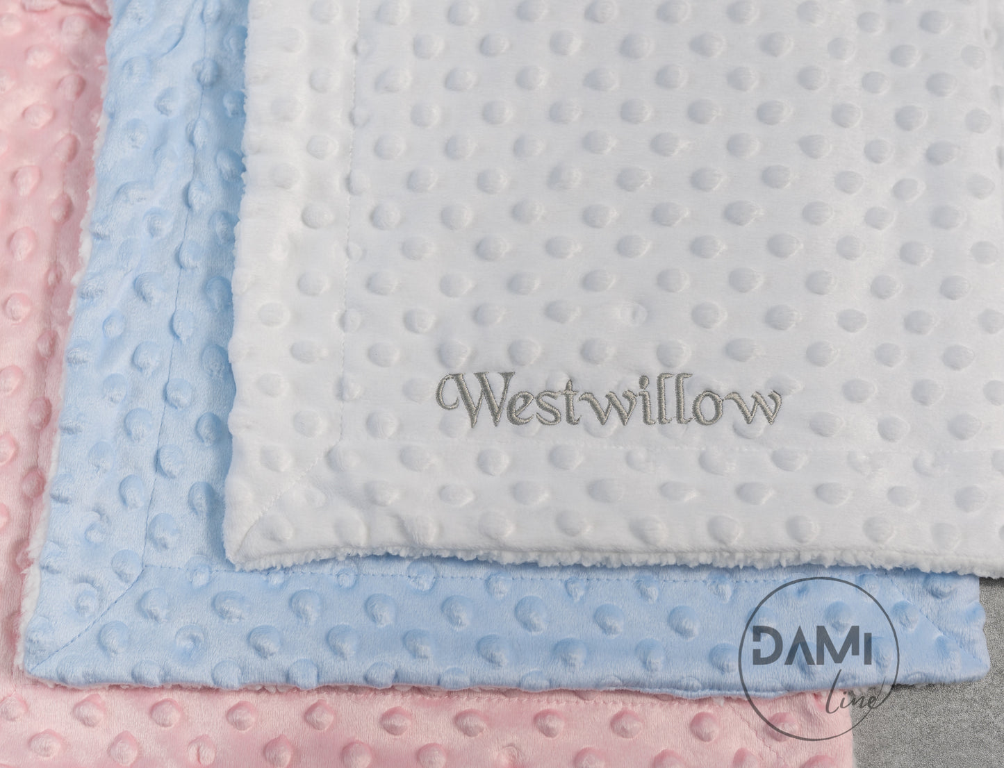 Personalised bubble MINI  comforter with sherpa back 30X30 cm