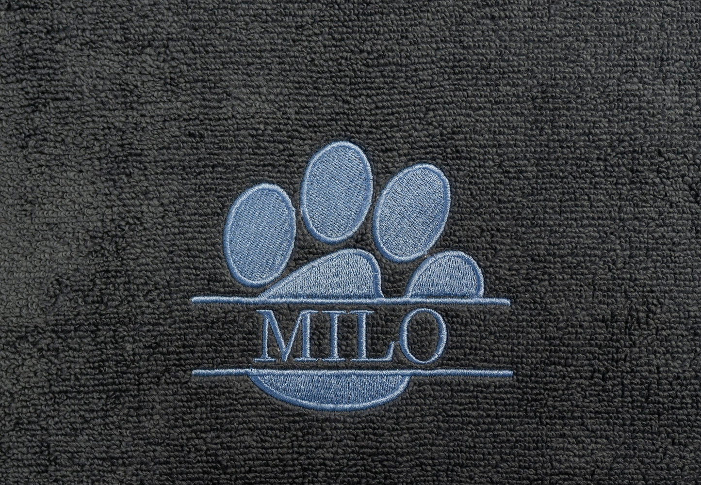 Personalised LARGE (bath towel) dog towel 70x130 cm